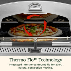 Propel+ Four Burner 3-in-1 Gas Grill (Grill, Griddle, Pizza Oven)