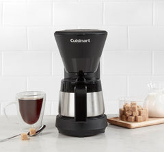 5-Cup Coffee Maker with Stainless Steel Carafe