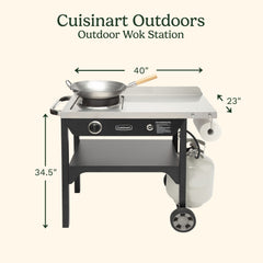 Outdoor Wok Station